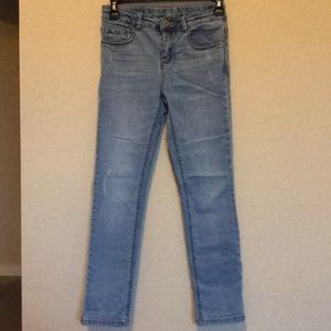 Zara Kids Girl Light Wash Straight Jeans